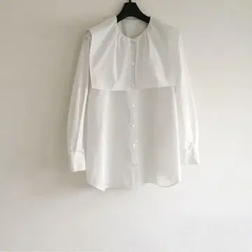 SHIPS any 쉽스에니 스퀘어 빅 칼라 셔츠