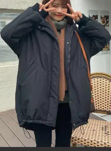 미사용 여성용 다운 코트 다운 자켓