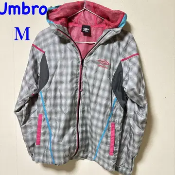 컨디션 최상 Umbro 체크 무늬 자켓 M 사이즈