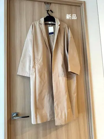 택 포함 새상품 르쿠르블랑 안감 부착 롱 코트