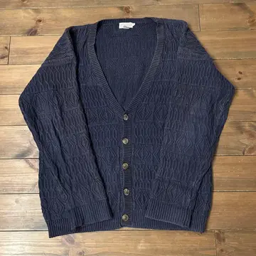 바나나리퍼블릭 90년대 니트 가디건 코튼