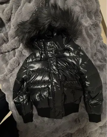 블랙 프리미엄 다운 자켓 S