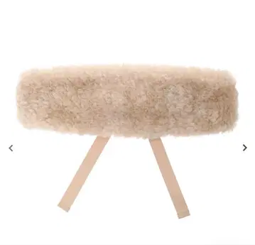 새상품 sm2 인조 모피 헤어밴드 베이지