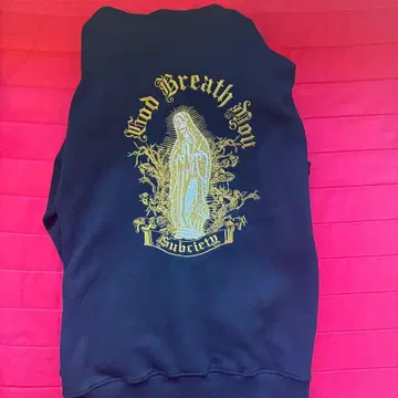 [ 특가 ] Subciety 마리아 후드티 자수 L 사이즈