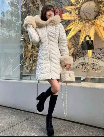 다리치 롱 다운 코트