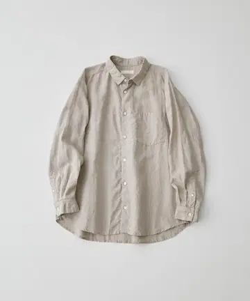 [CONFECT] 하이카운트 린넨 레귤러 카라 셔츠