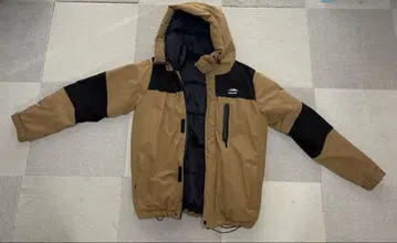 outdoor 다운 자켓 후드 부착