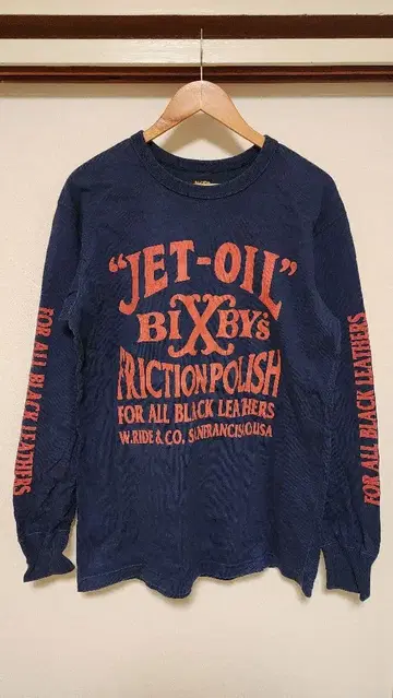 WESTRIDE 웨스트 라이드 40(L) 프린트 긴팔 T셔츠