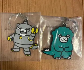 제일복권 고질라 괴수난무 H상 러버 잡화 컬렉션 2종