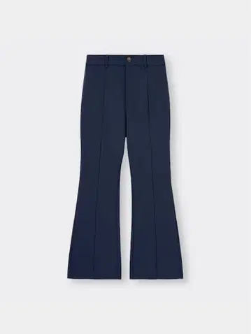 GU 티셔츠 컬러 플레어 슬랙스 네이비 L