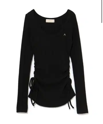 andmary Lala shirring ribbon tops