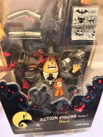 나이트메어 비포 크리스마스 메이어 액션 피규어