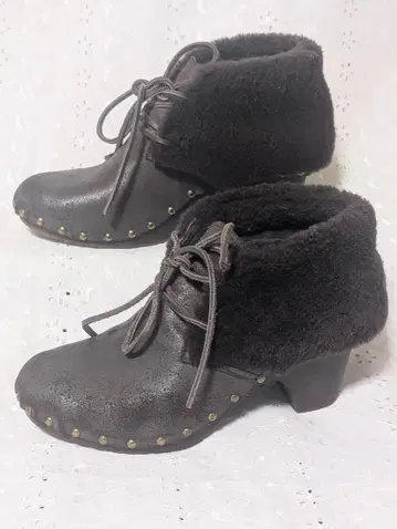 프랑스 made [ BOSABO ] 사보풍! 따뜻한 어그 부츠입니다