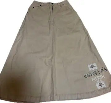 핑크하우스 롱 스커트