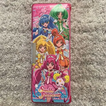 마그넷 필통 스마일 프리큐어 헤이세이 레트로 펜 케이스