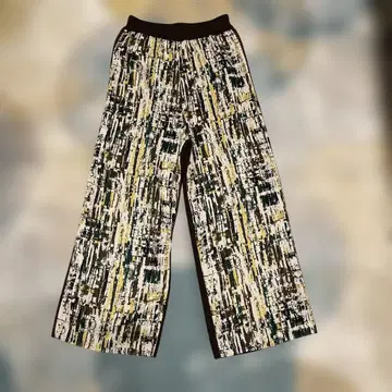 컨디션 최상 멀티 컬러 와이드 팬츠 F 사이즈