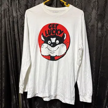 GET LUCKY 캐릭터 긴팔