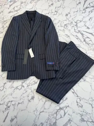 미사용 HILTON 제냐 Zegna 스트라이프 수트 YA7