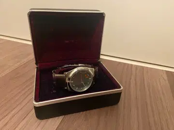 쿼츠 손목시계 실버 스테인리스 밴딩