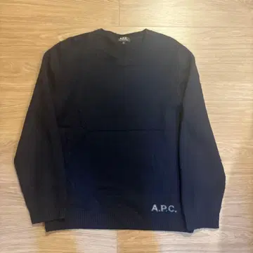 A.P.C. 네이비 스웨터 L 사이즈