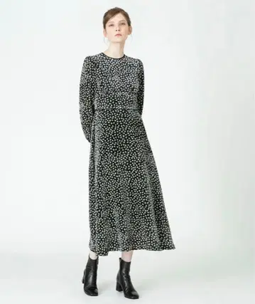 [ 새상품급 ] 룰루 윌비 벨로아 작은 꽃 프린트 원피스