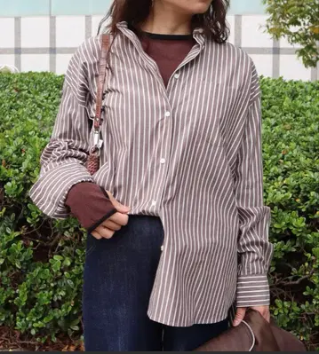 CRAFT STANDARD BOUTIQUE 밴드 카라 셔츠 L 사이즈