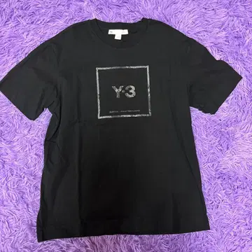 Y-3 로고 티셔츠 L 사이즈