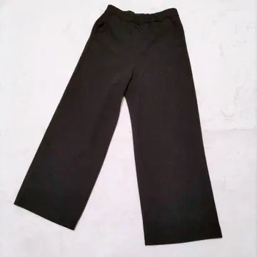 URBAN RESEARCH 블랙 슬랙스 F 사이즈 허리밴딩