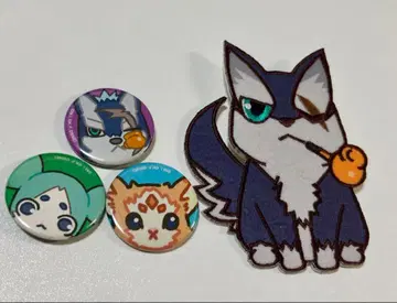 테일즈 오브 베스페리아 라피드 와펜 배지 세트 4점