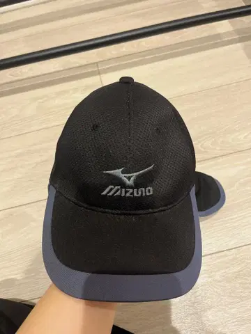 Mizuno 야구 모자 블랙/그레이