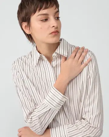 theoryluxe Harl Stripe Ely Shirt