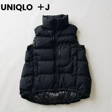 유니클로 +J 질 샌더 다운 볼륨 베스트 여성용 블랙 M