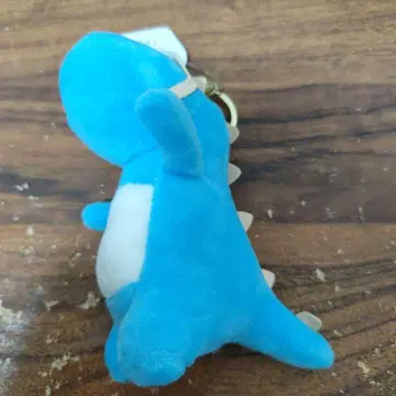 [ 새상품 미사용 ] 파란 공룡형 봉제 인형 키링