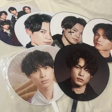 SixTONES 마츠무라 호쿠토 집합 부채 6장 세트