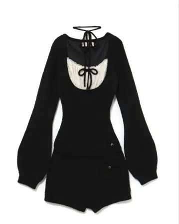 andmary Raven gather set up black