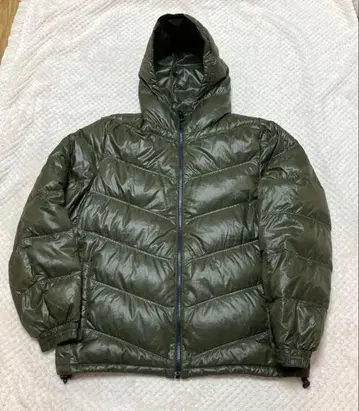 컨버스 후드 부착 다운 자켓 다운 90%