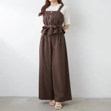 OLIVE des OLIVE 뷔스티에 셋업 벨트 포함