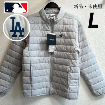 [ L ] MLB 다저스 충전솜 나일론 자켓 다운 자켓풍