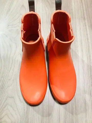 [ 새상품급 ] HUNTER 레인부츠 숏부츠 22cm 상자 없음