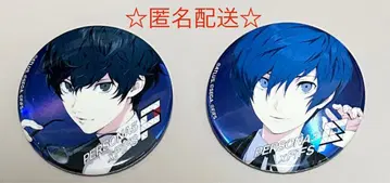 페르소나 3, 5 x FiFS 캔뱃지 벨벳 블루 Ver. 주인공