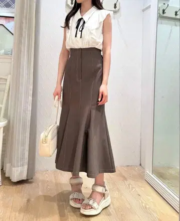 JILL BY JILLSTUART 스트레치 머메이드 스커트