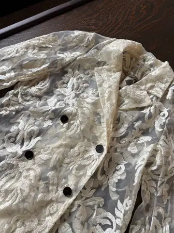 HARE 빈티지 레이스 자켓 아이보리 F