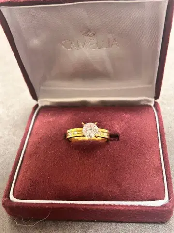 유품 정리 반지 세로 손톱 액세서리 반지