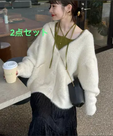 hinari 가디건 x 상의 2세트