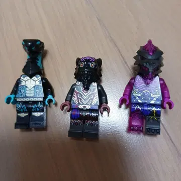 레고 닌자고 미니 피규어 3개 세트
