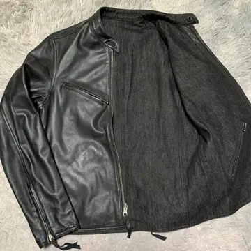 컨디션 최상 레어 LL KADOYA 카도야 싱글 라이더 가죽 자켓