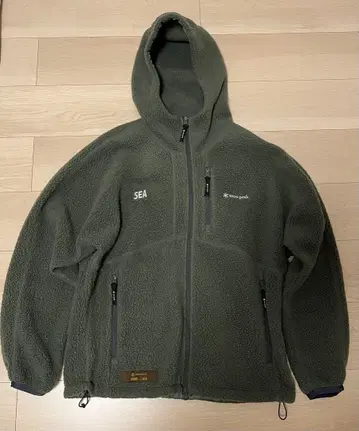 스노우피크 윈드 앤 씨 콜라보 플리스 자켓