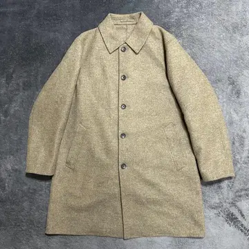 UNIQLO:C 스텐카라 코트 브라운 울 혼방 유니클로:C