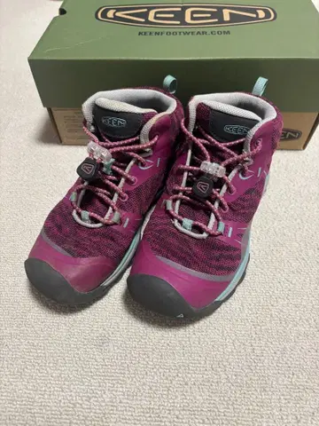 KEEN 트레킹 슈즈 퍼플 20cm
