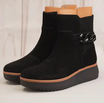 미사용품 Clarks ( 클락스 ) Zylah Rose 부츠 23cm